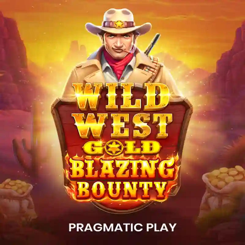 Wild West Gold Blazing Bounty slot game interface